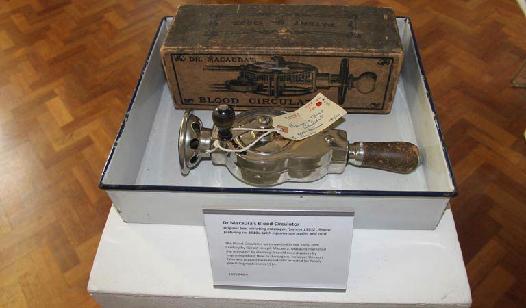 Photograph of Macaura's 'Blood Circulator