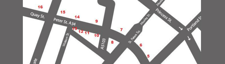 The lost stage walking map