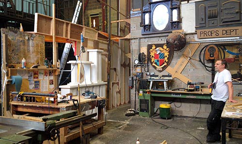 Props department at Theatr Clwyd
